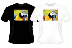 Полноцветная печать на футболках