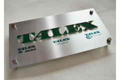 Алюминиевая табличка