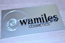 Табличка объемная