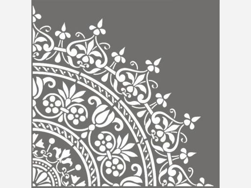 Мебельные трафареты с узорами