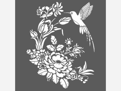 Трафареты для декора мебели