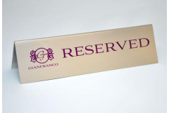 Настольная табличка Reserved