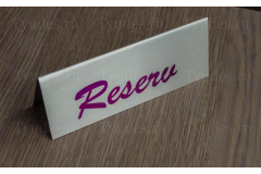 Настольная табличка для кафе