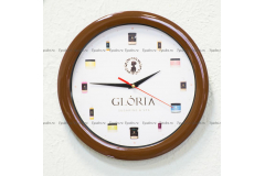 Настенные часы с логотипом фирмы