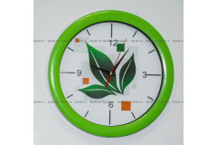 Настенные часы с логотипом организации