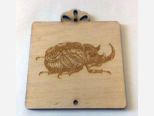 Лазерная гравировка дерева