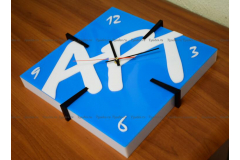 Настенные часы на заказ с логотипом