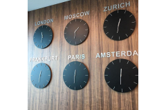 Настенные часы на заказ интерьерные